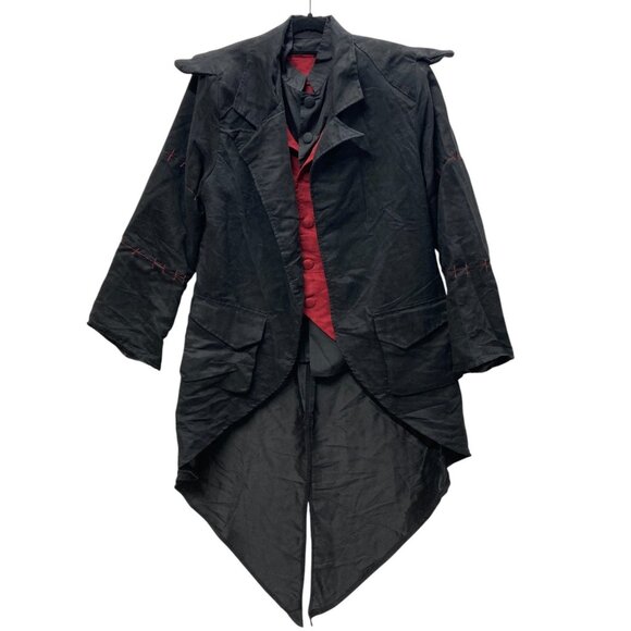 Leg Avenue Evil Mad Hatter Mens 2-Piece Halloween Costume Vest S/M Waistcoat M/L - Picture 2 of 16